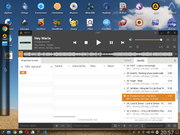 KDE Slackware com KDE5 e rodando o AIMP